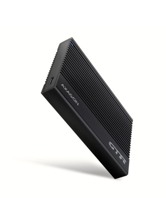 AXAGON EE25-GTR USB-C 3.2 Gen 2 - SATA 6G, 2.5" External RIBBED box Black