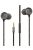 2GO Delux In-Ear Stereo Headset Black/Silver