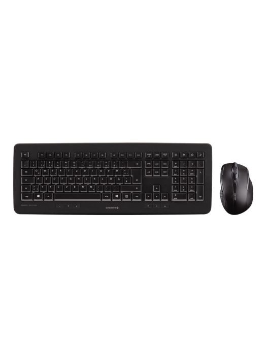 Cherry DW 5100 wireless billentyűzet + egér Black UK