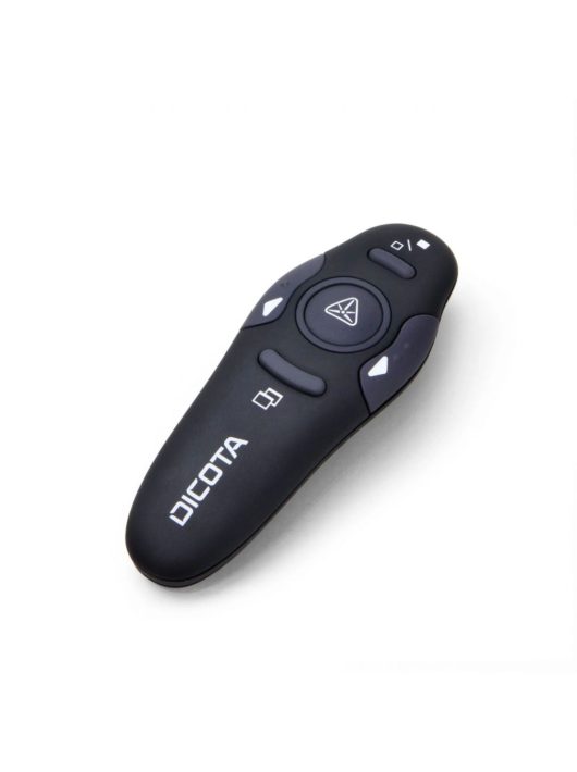 Dicota Pin Point Wireless Presenter Red Laser Black