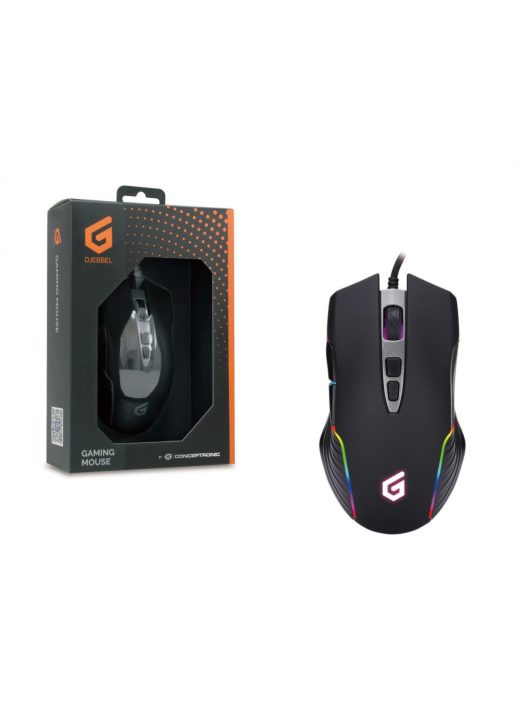 Conceptronic  DJEBBEL 7D Gaming mouse Black