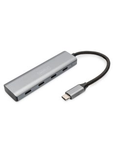 Digitus DA-70246 USB-C 3.1 4-Port Aluminum