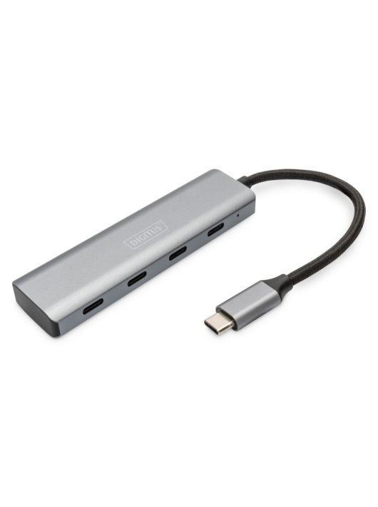 Digitus DA-70246 USB-C 3.1 4-Port Aluminum