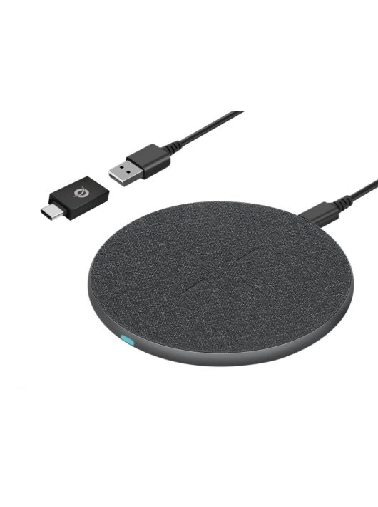 Conceptronic  GORGON03G 15W Wireless Charger with USB Adapter