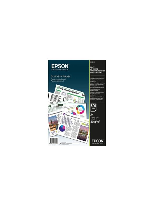 Epson Business Paper 80g A4 500db Fotópapír