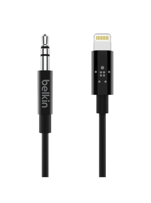 Belkin 3.5 mm Audio Cable With Lightning Connector 0,9m Black