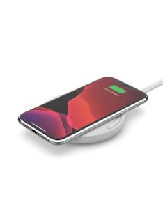   Belkin BoostCharge 10W Wireless Charging Pad + Cable (Wall Charger Not Included) White