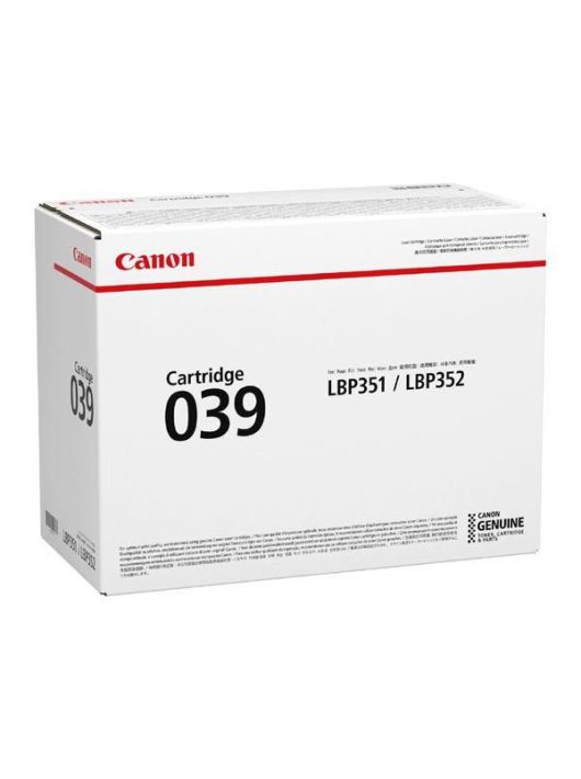 Canon CRG-039 Black toner