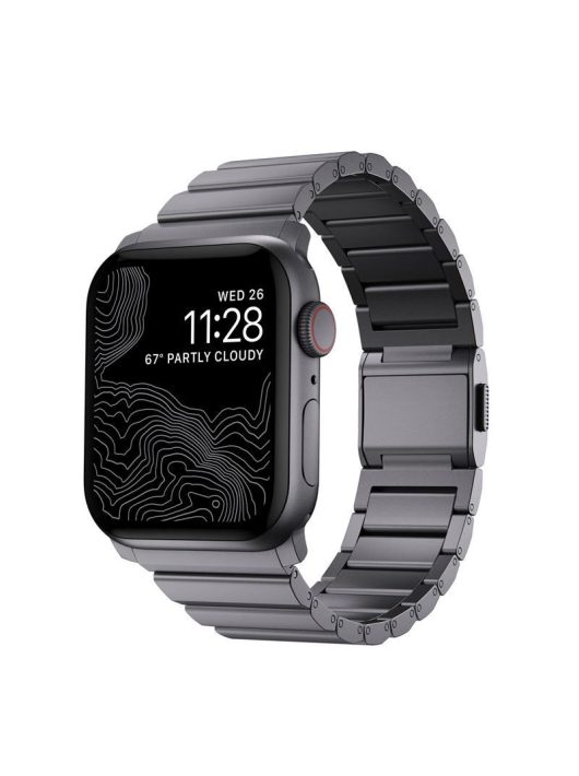 Nomad Aluminum Band, space grey - Apple Watch Ultra (49mm) 8/7 (45mm)/6/SE/5/4 (44mm)/3/2/1 (42mm)