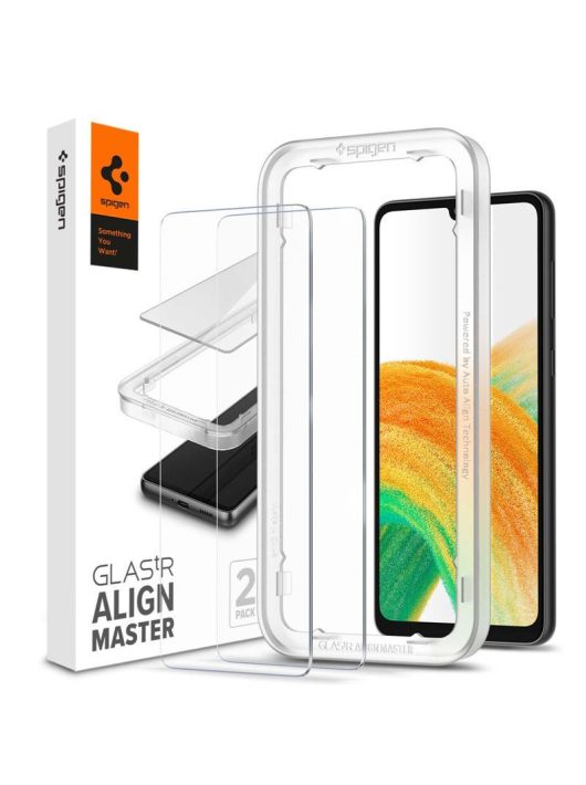 Spigen AlignMaster Glas.tR 2 Pack - Samsung Galaxy A33 5G