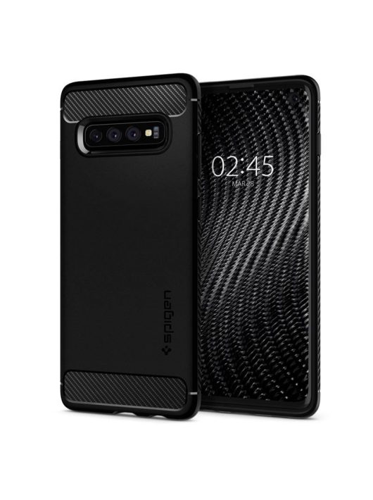 Spigen Rugged Armor, black - Galaxy S10