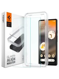 Spigen Glass AlignMaster 2 Pack, clear - Google Pixel 6a