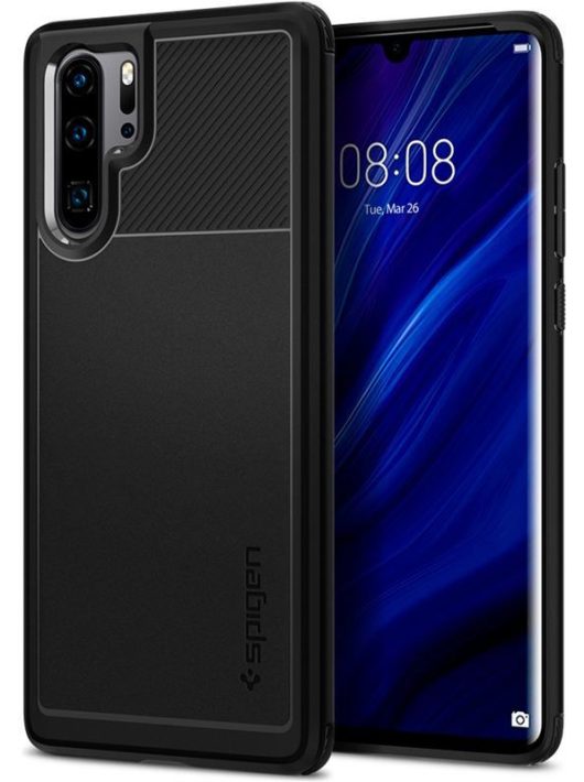 Spigen Rugged Armor, black - Huawei P30 Pro