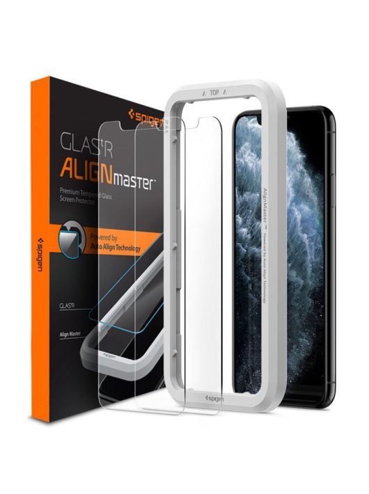 Spigen Align Glas.tR 2 pack - iPhone 11 Pro/XS/X