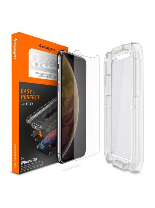 Spigen Glas.tR EZ Fit - iPhone XR