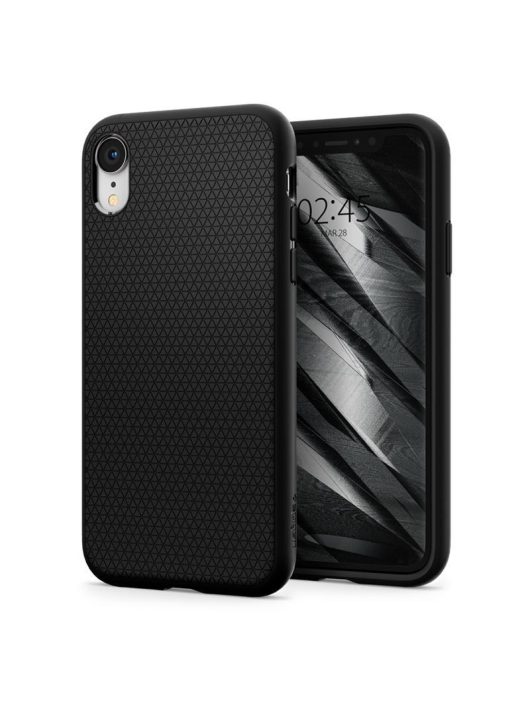 Spigen Liquid Air, black - iPhone XR