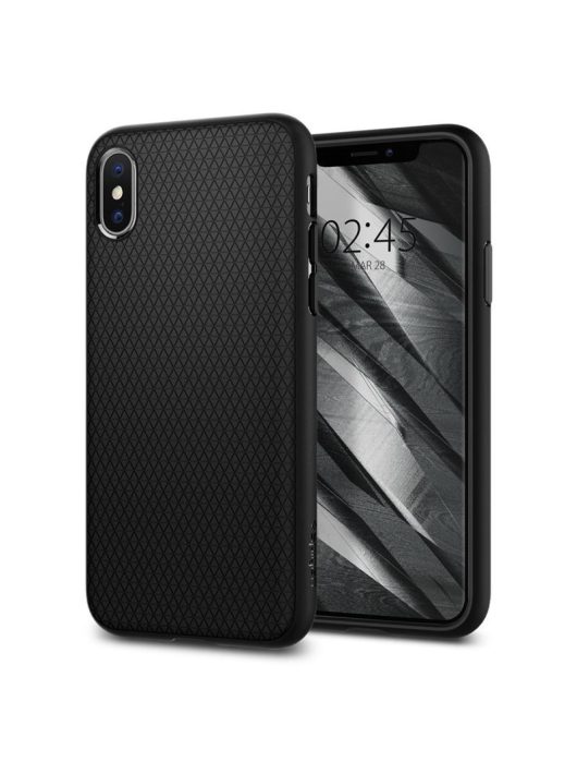 Spigen Liquid Air, black - iPhone XS/X