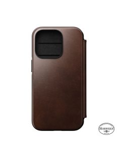 Nomad Leather MagSafe Folio, brown - iPhone 14 Pro