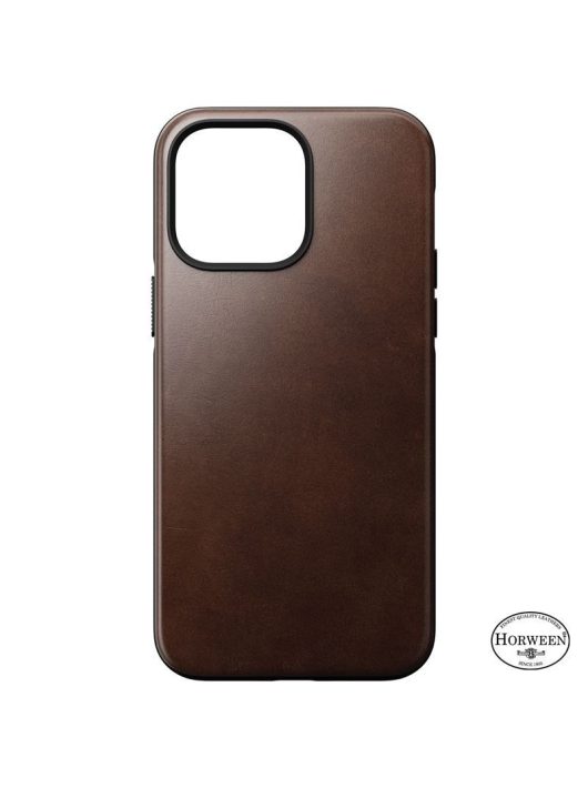 Nomad Modern Leather MagSafe Case, brown - iPhone 14 Pro Max