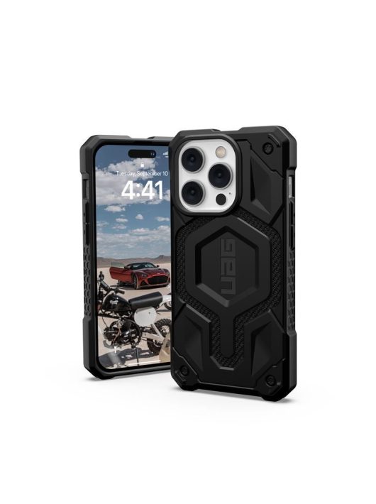 UAG Monarch Pro Kevlar MagSafe, kevlar black - iPhone 14 Pro