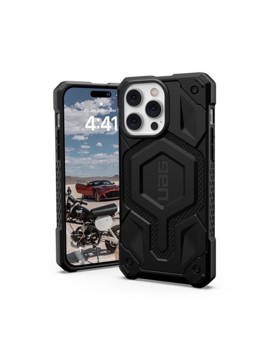 UAG Monarch Pro Kevlar MagSafe, kevlar black - iPhone 14 Pro Max