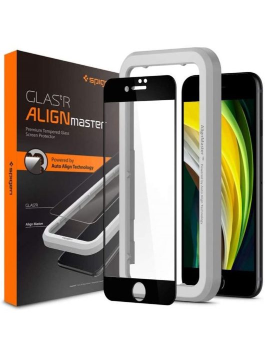 Spigen AlignMaster FC, black - iPhone SE (2022/2020)/8/7