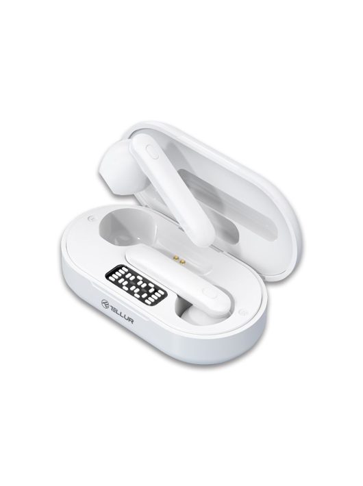 Tellur Flip Bluetooth True Wireless Earphones Headset White