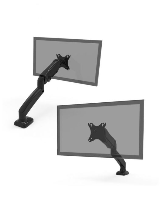 Port Designs Desk Mount Monitor Display Arm Black