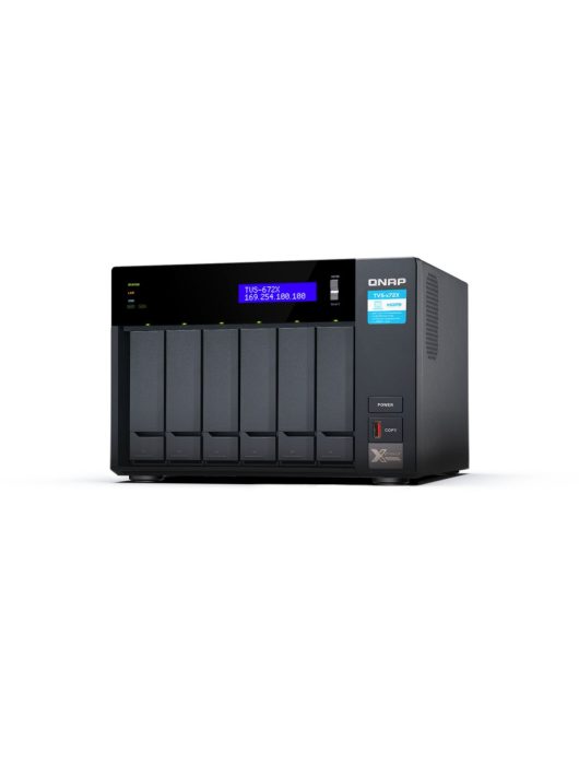 QNAP NAS TVS-672XT-I3-8G (8GB) (6xHDD + 2xM.2 SSD)