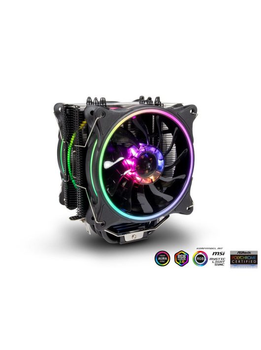 Inter-Tech Argus SU-280 120mm RGB CPU Cooler