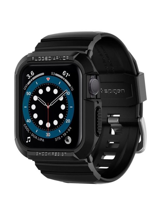 Spigen Rugged Armor Pro, black - Apple Watch 8/7 (41mm)/SE 2022/6/SE/5/4 (40mm)