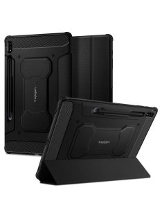 Spigen Rugged Armor Pro, black - Samsung Galaxy Tab S7+/S8+