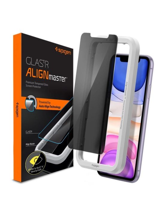 Spigen Glass AlignMaster Privacy 1 Pack - iPhone 11