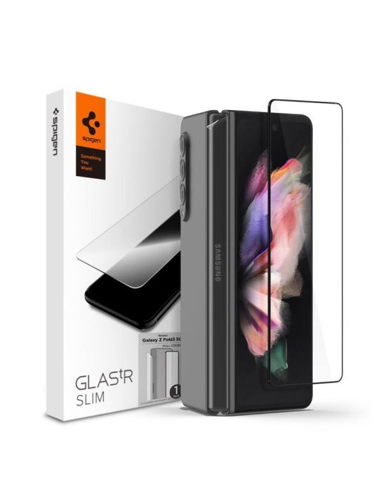 Spigen tR Full Cover, black + Film (Hinge) - Samsung Galaxy Z Fold3 5G