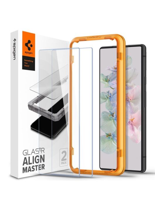 Spigen Glass AlignMaster 2 Pack, clear - Google Pixel 7