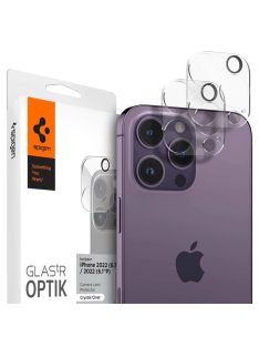   Spigen Glass Optik 2 Pack, clear - iPhone 14 Pro/iPhone 14 Pro Max