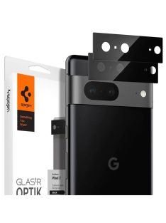 Spigen Glass Optik 2 Pack, black - Google Pixel 7