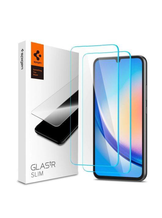 Spigen Galaxy A34 5G Screen Protector GLAS.tR Slim 2PCS