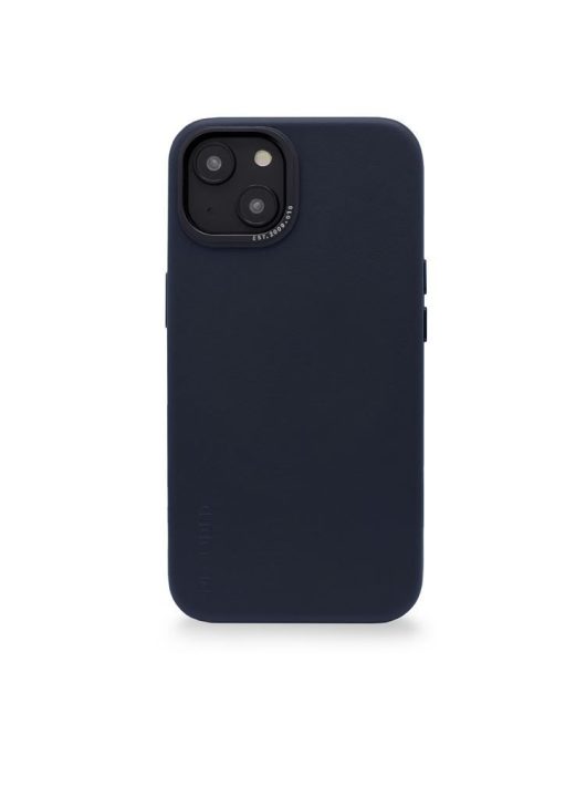 Decoded Leather BackCover, navy - iPhone 14