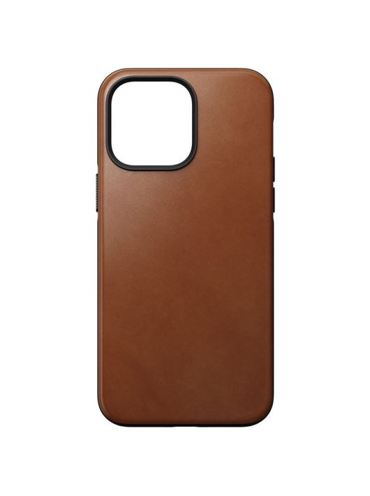 Nomad Modern Leather MagSafe Case, english tan- iPhone 14 Pro Max