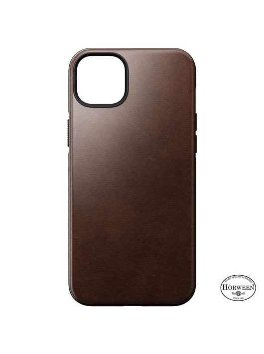 Nomad Modern Leather MagSafe Case, brown - iPhone 14 Plus