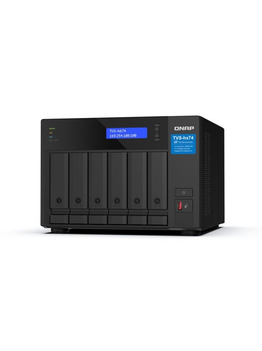 QNAP NAS TVS-H674-i3-16G (16GB) (6xHDD + 2xM.2 SSD)