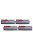 G.SKILL 16GB DDR4 3200MHz Kit(4x4GB) Trident Z Silver/Red