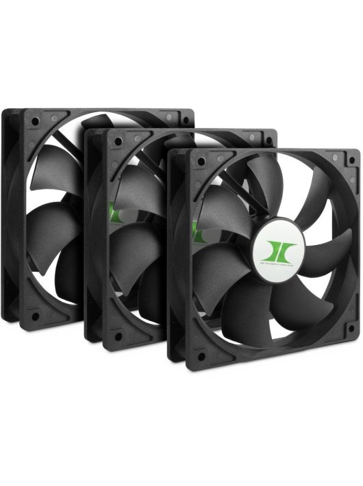 Inter-Tech IPC Fan Set 120mm (3 pcs)