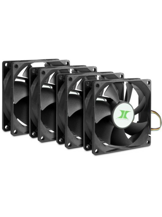 Inter-Tech IPC Fan Set 80mm (4 pcs)