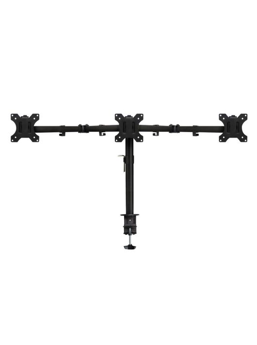 ACT AC8303 Tripple monitor arm 27" Black