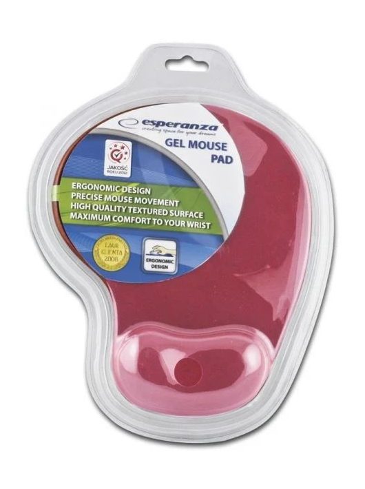 Esperanza EA137R Gel Egérpad Red  