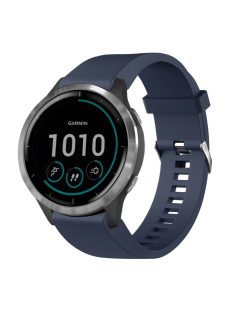   FIXED szilikon szíj Garmin QuickFit okosórához, 20mm, kék