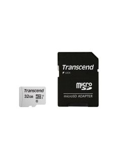 Transcend 32GB microSDHC Class10 UHS-I U1 A1 adapterrel