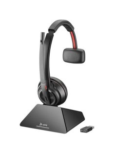 Poly Plantronics Savi 8210 UC USB-A DECT Headset Black